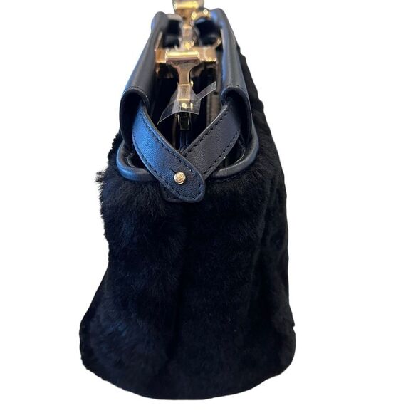 FENDI
Black Shearling Peekaboo Bag - Picture 5 of 15